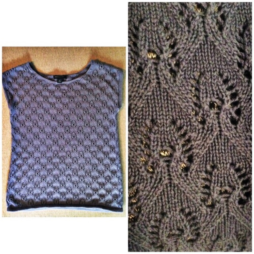 BANANA REPUBLIC FACTORY knit short sleeve top